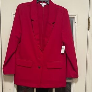 Old Navy Vibrant Red Women's Blazer